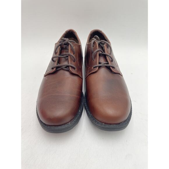 WOLVERINE BEDFORD OXFORDS Men's NEW Work Shoe Brown US Size 8 EW NIB - Picture 6 of 11